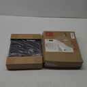 Amazon Basics Rectangular Photo Picture Frame 8 x 10 in & 5 x 7 in with Mat, 2 Pack, Black