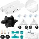 ChangTa AXV417WHP Pool Cleaner Pod Kit & AXV621DAT Pool Cleaner Parts Compatible with Hayward Navigator Arneson Pool Vac Plus Ultra Pools Cleaner, A-Frame and Pod Combo Tune-Up Kit Turbine Bearing