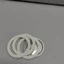 Bialetti Spare Parts, Includes 3 Gaskets and 1 Plate, Compatible with Moka Express, Fiammetta, Break, Happy, Dama, Moka Melody, Alpina, Moka Timer and Rainbow (3/4 Cups)