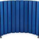 1 Pcs 48" X 6' Acoustic Room Divider Soundproof Foldable Panel, Blue