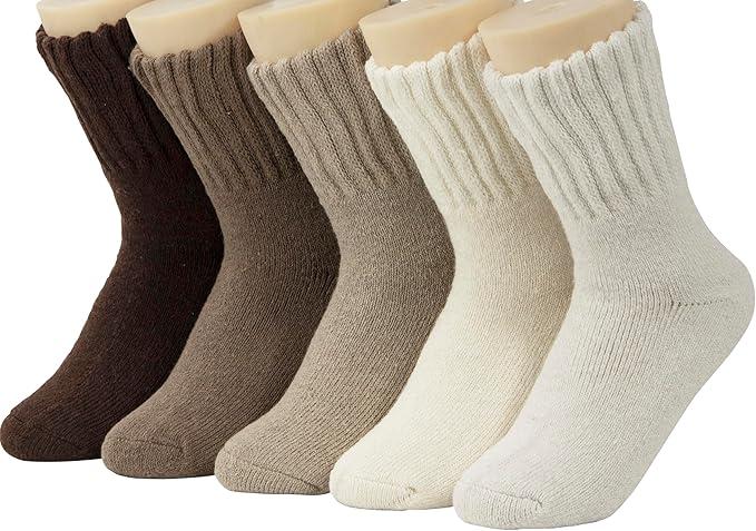 Weweya Boot Socks for Women - Thick Winter Knit Warm Socks - Gifts for Women, Size M