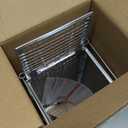 Gingbau Rat Chipmunk Trap Humane Live Mouse Vole Cage Trap (Silver)