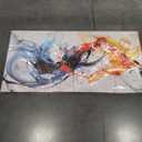 aburaeart Blue Abstract Canvas Wall Art Bedroom - Large Wall Art for Living Room Ready to Hang Size 29" x 59"