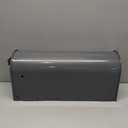 Architectural Mailboxes Edson Post Mount Mailbox, Gunmetal Grey, Medium