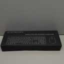 Acozykitten Keyboard and Mouse Wireless, Slim Full Size Keyboard with Calculator Button, Fn Lock, Silent Computer Mouse with Side Button, 2400 DPI, 2.4G USB Cordless Set for Laptop PC Windows Mac -Black