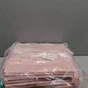 Criusia Storage Cubes - 13 Inch Heavy Duty Fabric Storage Bins for Shelves Closet Cube Organizer - 8 Pack Collapsible Cube Storage Bins Baskets for Clothes Blankets Toys - Nursery Organization (Peach Pink)