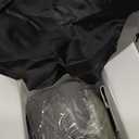 JefDiee Inflatable Foot Rest Pillow, Kids Airplane Bed, Adjustable 3 Layers Height Leg Rest Pillow, Airplane Travel Essentials Great for Office, Home, Trains, Cars (Grey)