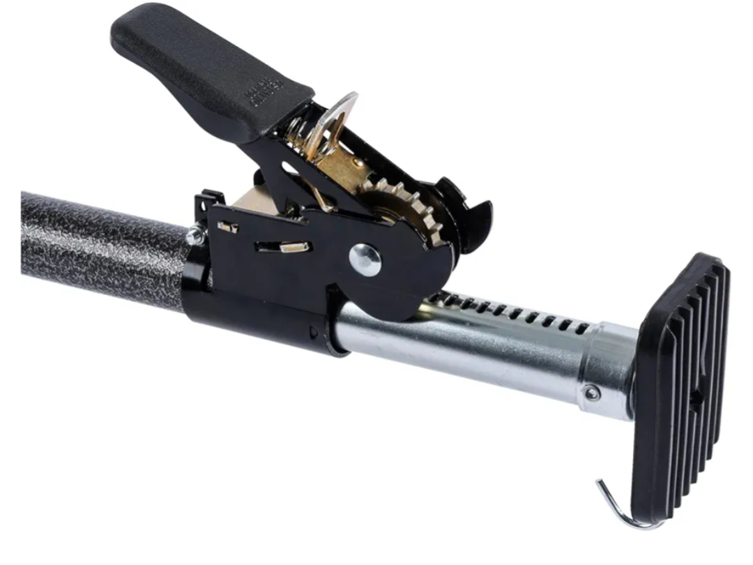 Keeper - Extended Ratcheting Cargo Bar - Adjustable 44 to 74 Inches, Secure Storage for SUVs, Full Sized Trucks, and Trunks
