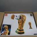 LEGO Editions FIFA World Cup Official Trophy Building Set - Kit for Display in Bedroom, Home Office, Book Shelf - Soccer Fans Collectible - with World Cup 2026 Minifigure - Gift for Fans - 43020