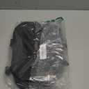 Motorcycle Tail Bag 15L  Waterproof PU Leather Seat Bag and Sport Backpack, Multifunctional Luggage for Motorbike Touring, Saddle Bag with Straps for Rear Seat