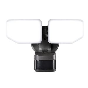 AWSENS 270 Degree 30W Integrated LED Security Lights Motion Sensor Light Outdoor, 2600 LM Motion Security Light, 5100 K, Motion Activated Flood Light for Garage, Backyard, Porch (Bronze)