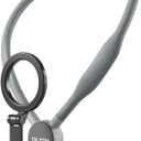 TELESIN Magnetic Neck Mount for Phones, Neck Cell Phone Holder POV/Vlog Selfie Mount Hand Free Phone Neck Holder Chest Stand Strap Video Recording for iPhone 17 16 15 14 13 12 Seires Android Phones