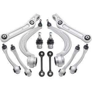 12pcs Front Forward Rearward Upper & Lower Control Arm Compatible with For Audi A4 (allroad & Quattro) 2017-2020, A5 Quattro & A5 Sportback 2018-2023, S4 2018-2023