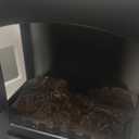 ZAFRO Electric Fireplace Stove, 5100 BTU Quick Heating Electric Fireplace Heater with Adjustable Flame Brightness, 1000W/1500W Thermostat, for Living Room, Bedroom (22 inch Standard)