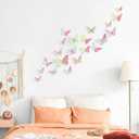 3 x 60 Pcs 3D Butterfly Cake & Wall Decor - 5 Styles, 3 Sizes, Laser Purple