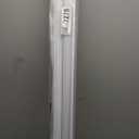 Joydeco Cordless Zebra Blinds for Windows, Dual Layer Light Control Window Blinds with Light-Proof Aluminum Cover, Free-Stop Roller Shades for Home & Office (White,43" W x 75" H)