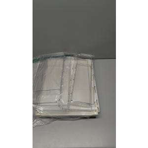 3 Pack Stackable Closet Organizers and Storage Shelves - Transparent Sweater Organizer for Closet, Bathroom, Kitchen, Cupboard, Laundry Room, and Office