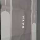 MontVoo-Bath Mat-Bathroom Mat Rug Non Slip Super Absorbent Stain Resistant Quick Dry Thin Bath Rug-Bath Mats for Bathroom Floor Bathtub Vanity-Bathmat Bath Rug Easy Care-17"x27" Grey