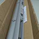 CHICOLOGY Cordless Mini Blinds for Indoor Windows, 36" W x 60" H, Gray Vinyl 1" Slats with Tilt Wand, Light Filtering to Room Darkening, Moisture-Resistant, Child-Safe, Screw-Mount Installation