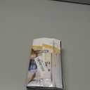 Amerdeco 10 Pack Matte Black 5 Inch(128mm) Hole Centers Kitchen Cabinet Pulls Cabinet Hardware Kitchen Handles for Cabinets Cupboard Handles Drawer Pulls