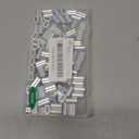 QDiShi 1/8" (3mm) Aluminum Crimping Loop Sleeve for 1/8" Wire Rope, Cable Ferrule (100Pcs)