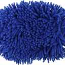 Car Washing Tools Car Wash Brush Mop Head Replacement Chenille Microfiber Car Wash Glove Car Cleaning Practical(Blue)