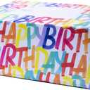 LUXPaper Small Gift Mailing Boxes | 4" x 6" x 9" | Rainbow Birthday | 2 Qty
