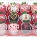RomanticBaking 20Pcs 10x7x2Inch Clear Easter Cookies Boxes Chocolate Covered Strawberries Boxes Truffle Boxes Bakery Boxes Cakesickle Macaron Treat Boxes for Christmas Valentine's Mother's Day