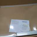 VUSIGN 36" x 24" Magnetic Whiteboard for Wall, Dry Erase Board with Silver Aluminum Frame, Hanging White Board for Office, Home, Classroom Includes 1 Eraser, 2 Multicolor Markers & 4 Magnets