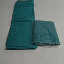 JALANCY 2 Pack Rectangle Tablecloth for 6 Foot Tables Washable Polyester Table Cover for Wedding Dining Table Parties Banquet（60x102 Turquoise）