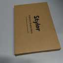 Stylor Baby's First Christmas Ornament 2025 - DIY Crystal Glass Handprint Keepsake, for Newborn Boy or Girl, My 1st Xmas Tree Hanging Decoration (Handprint Tree)