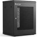 Network Rack Enclosure Cabinet Enclosure for Computer Data Networking Electronic Equipment, Removable Side Panels, Locks, 25in Depth (12U)