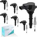 UF535 Ignition Coil Pack/95983 Spark Plugs 6PCS For Mercedes 2005-2015 C230 C280 C300 C350 CLS550 G550 GLK350 ML550 S400 SL550 SLK280 SLK300,for Dodge Sprinter 2500 3500 19005267