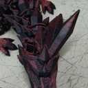 24 Inch 3D Printed Articulating Dragon - Giant, Long, and Extra Large Dragon Figure for Home Decor and Gifts (Luminous Green, 24 inch)