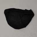 Tempt Me Women Twist Bikini Bottom Moderate High Cut Bathing Suit Bottoms Ruched Swimsuit Bottom (Black) M