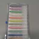 NewFamily 12-Color Dustless Chalk for Kids with Protective Holders, Washable & Non-Toxic, Smooth Writing & Easy to Erase for Chalkboard, Indoor & Outdoor Use