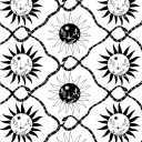 Peel and Stick Designer Wallpaper, Premium Boho Wallpaper for Bedroom, Powder Room, Kitchen, Self Adhesive, Vinyl, 30.75 Sq Ft Coverage (Sol Collection, Tuxedo Black)