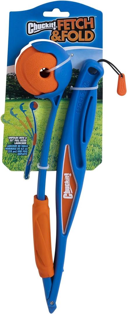 Chuckit! Fetch & Fold Mini 18M Dog Ball Launcher