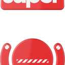 Superglide2 Glass Mouse Skates for Logitech G Pro X Superlight (Red) - Controllable Speed Surface, Polished Edge, Ultra Smooth Durable Gaming Feet (Type-C, Red)