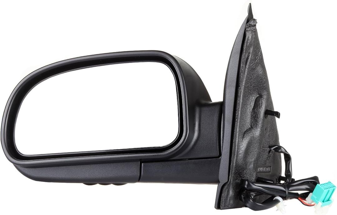 SCITOO Side View Mirror Driver Side Compatible with 2002-2009 For Chevy Trailblazer, 2002-2006 For GMC Envoy, Manual Folding, Heated, Power Adjustment