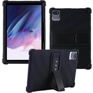 Case for MB1001 Tablet 10.1,Kids Friendly Silicone Case for Moderness MB1001/Okaysea 10.1 Tablet/Relndoo T618/ZONKO D115/MEIZE D115/ZZB 10 inch Tablet (Black) (Black)