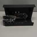 MAXECHO Desk Side Storage, Under Desk Laptop Mount, Table Side Hanging File Organizer, No Drill Clamp On Cable Management Tray, Laptop Holder with Magnetic Pen Holder for Office and Home, Load 22 Lbs (Black)