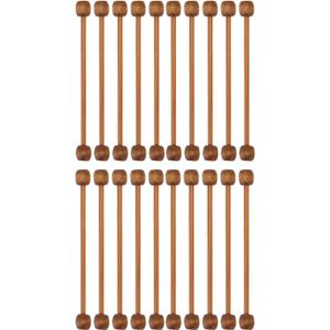 20pcs Mini Wood Tapestry Hanging Rods DIY Handcraft Polished Mini Tapestry Pole Wooden Sticks for Home Decoration Crafts and DIY Projects