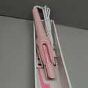 Auto Hair Curler, Automatic Curling Iron with 4 Temperature & 3 Timer, Automatic Shut-Off, Anti-Scald, Anti-Tangle Rotating Curling Wand for Hair Styling, Pink