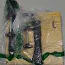 WITPOCE OUGIC Ergonomic Desk Extension Tray, 9.5 x 9.1 Inch Desk Extension Tray, Punch-Free Clamp Foldable Keyboard Drawer Tray Wrist Rest Computer Elbow Support (24cm*23cm, Maple)