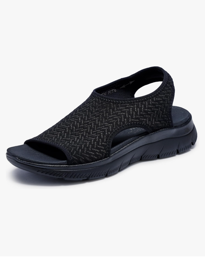 Skechers womens Summits - Outta Here, 7 Black