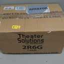 Theater Solutions 2R6G Outdoor Granite 6.5" Rock 2 Speaker Set for Deck Pool Spa Yard Garden
