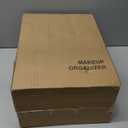 NestOrganix Makeup Organizer Skincare Organizers - Cosmetic Display Cases with Transparent Cover, SkinCare Organizers for Bathroom Countertop, Bedroom Vanity Desk, Lipstick Organizer, White