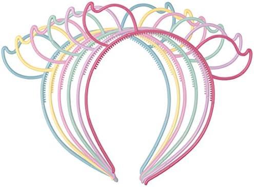 XIMA 12pcs Pig Ears Plastic Headbands Women Hairbands Accessories (SP-Pig)
