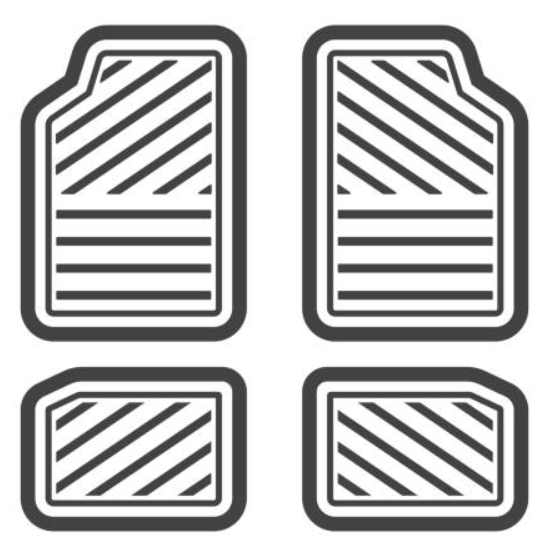 Floor Mats Fit for 2025 2026 Kia Carnival Hybrid 8 Seats (Not for Fuel) - Custom Fit All Weather TPE Carnival Accessories Full Sets (Floor Mats + Cargo Liner + Backrest Mat)